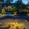 A picture of our work featuring an LED landscape lighting project